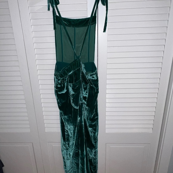 Free People Eva Velvet Overalls - Picture 3 of 4